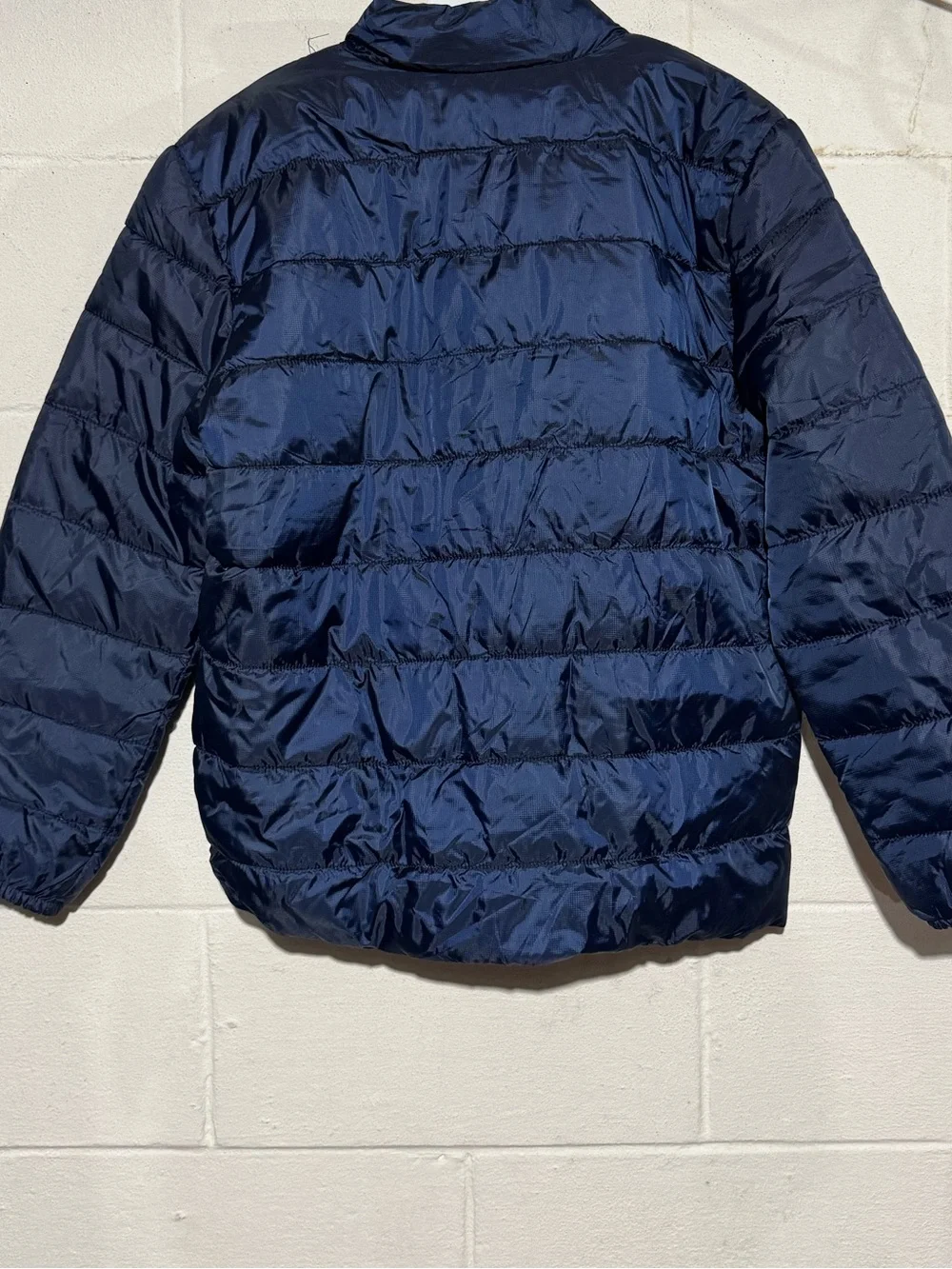Children’s Place NWT Puffer Coat Boys Size 18 Winter Quilted Navy Blue Snow